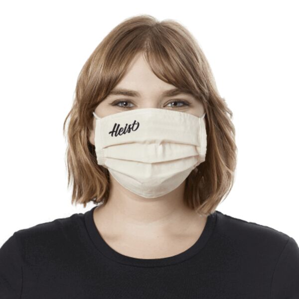 Organic Cotton Pleated Mask Thumbnail
