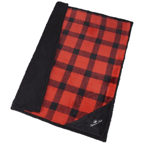 Field & Co.® Buffalo Plaid Sherpa Blanket Thumbnail