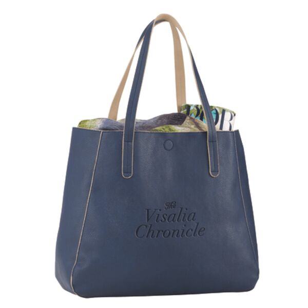 Brooklyn Pebbled Tote Thumbnail