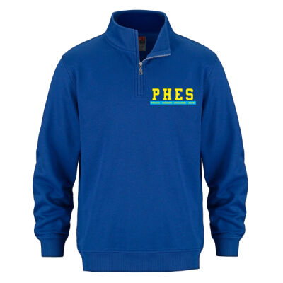 Adult 1/4 Zip Sweatshirt *Embroidered Logo *DT Flim Logo & Personalized* Thumbnail