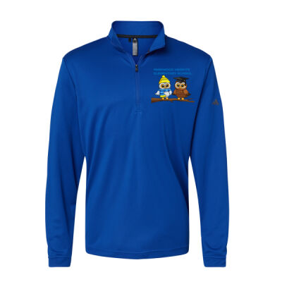 Adidas - Men's Lightweight Quarter-Zip Pullover *DT Flim Logo & Personalized* Thumbnail